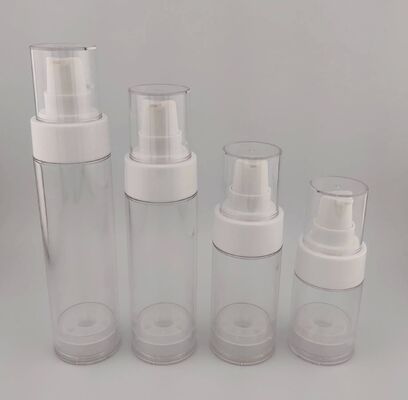 Pink Lotion Pump Portable Empty Airless Bottle for Cosmetic