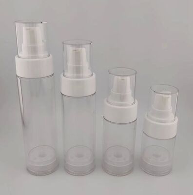Pink Lotion Pump Portable Empty Airless Bottle for Cosmetic