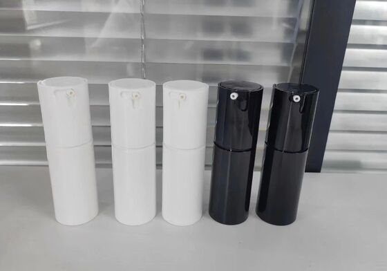 Mini Portable Airless Bottle with Rubber Bottom for Cosmetic