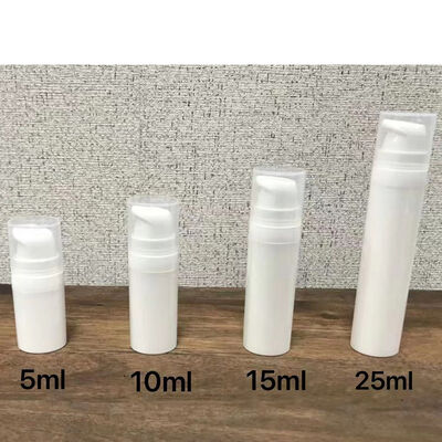 5ml 10ml 15ml 20ml Airless Bottle Cream Plastic Bottle Empty Cream Airless Bottle