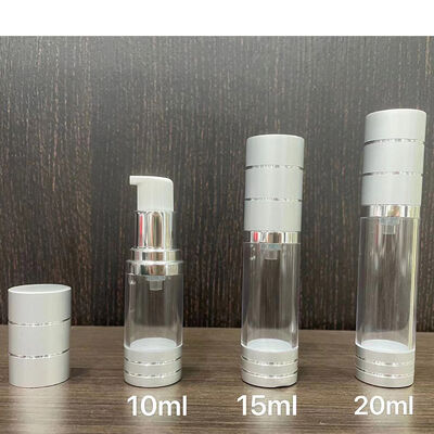 5ml 10ml 15ml 20ml Airless Bottle Cream Plastic Bottle Empty Cream Airless Bottle