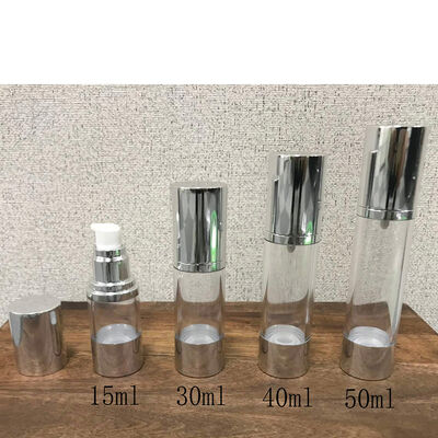 15ml 30ml 40ml 50ml Cosmetic Airless Bottle Body Cream Airtight Airless Pump Bottle