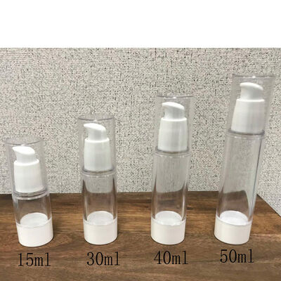 Airless Pump Bottle Custom Empty Cosmetic Plastic New Design Airless Bottle