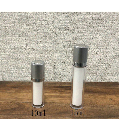 30ml 50ml White Clear Airless Pump Bottle Vacuum Cosmetic Lotion Pump Bottle