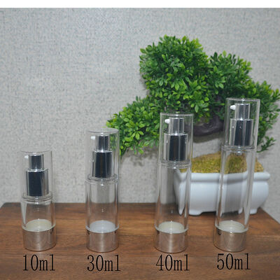 New Design Packaging 15ml 30ml 40ml 50ml PP Cosmetic Airless Bottle Body Cream Airtight Airless Pump Bottle