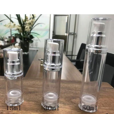 5ml 10ml 15ml White Pink Blue Black Airless Lotion Pump PP Bottle Airless Cosmetic Travel Luxury Airless Bottle