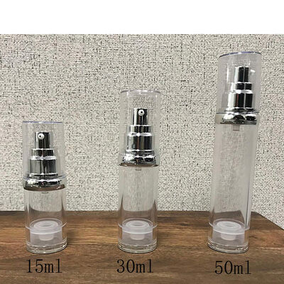 5ml 10ml 15ml White Pink Blue Black Airless Lotion Pump PP Bottle Airless Cosmetic Travel Luxury Airless Bottle