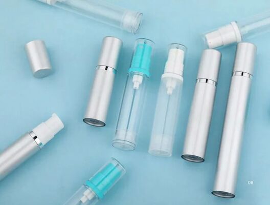 Plastic PP Empty 15ml 30ml 50ml Cosmetic Airless Pump Lotion Serum Bottle