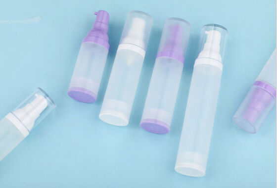 PP Plastic Cosmetic Airless Vacuum Pump Bottle