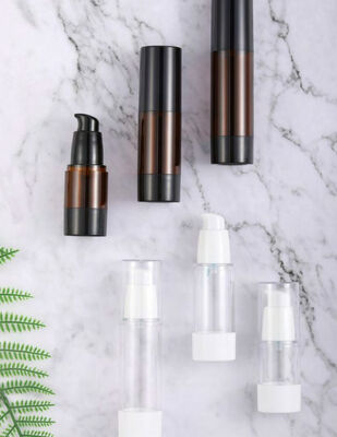 Custom Colors Empty Refill Plastic PP Lotion Pump Airless Pump Bottle