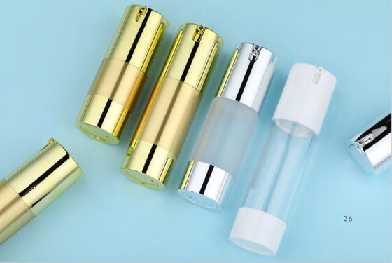 Wholesale Cosmetic Plastic Vacuum Airless Bottle for Skincare Cream Serum Lotion