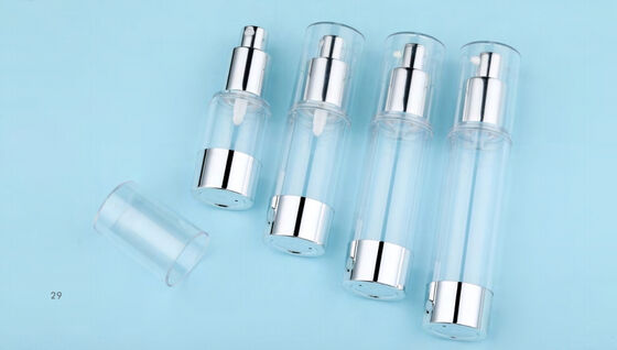 Beautiful Cosmetic Packaging Plastic Lotion Pump Airless Vacuum Bottle with Pump