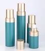 30ml 50ml Shiny White PP Airless Bottle with Lotion Pump