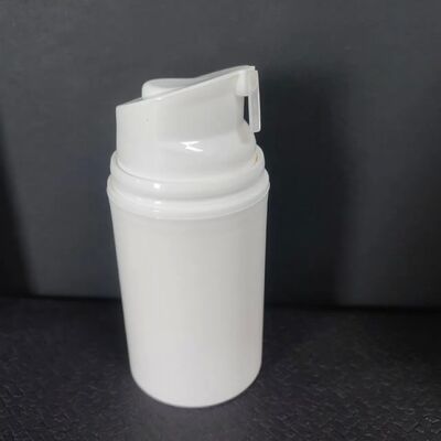 Empty 30ml Mini Transparent Vacuum ABS Plastic Lotion Bottle with White Airless Pump Cap