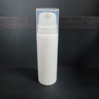 Cosmetic Packaging 30ml Airless Pump Bottle White Plastic Bottle Lotion Pump PP Bottle