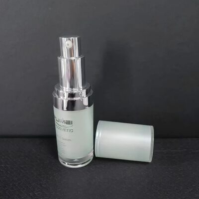 Customized Logo Package Plastic Skin Care Airless Container Shampoo Hair Oil Body Lotion Vacuum Packaging Bottle Airless Jar