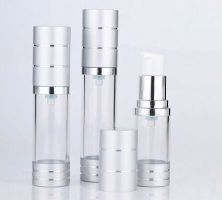 Plastic Lotion Pump Airless Vacuum Bottle with Pump Lid Cosmetic Packaging K18-2 5ml 10ml 12ml 15ml