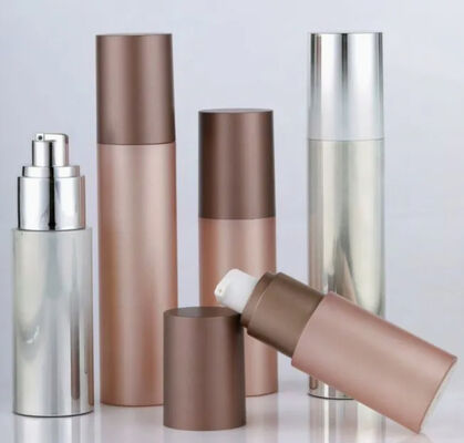 Plastic PP Empty Cosmetic Airless Pump Lotion Serum Bottle K25-1 10ml 15ml