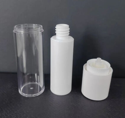 Luxury Slim Water Foaming Refillable Airless Cosmetic Pump Bottle with for Skincare