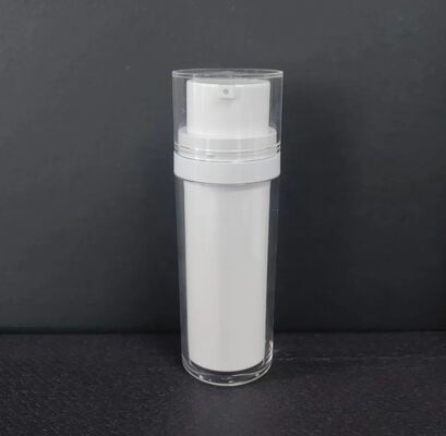 Luxury Slim Water Foaming Refillable Airless Cosmetic Pump Bottle with for Skincare