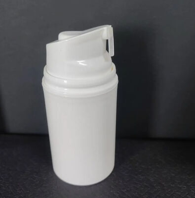 Round Glass Bottle with Lotion Pump Spray Cream Glass Cosmetic Bottle with Pump
