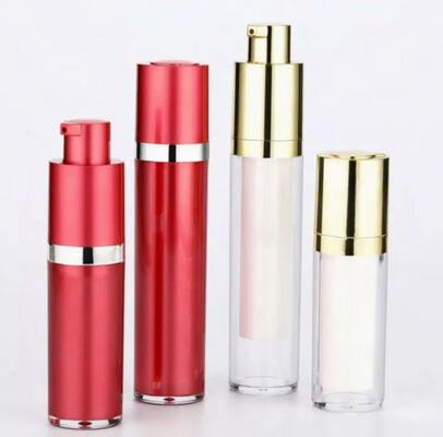 Cosmetic Skincare Lotion Cream Serum Airless Pump Bottle Vacuum Plastic 30ml