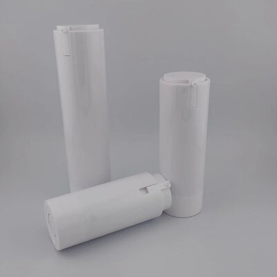 White Portable Airless Pump Bottle and Travel Convenience for Face Care