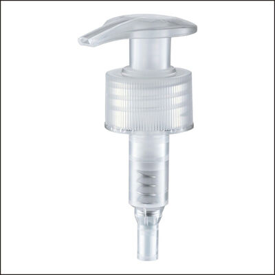 24 28 Plastic Black Ribbed Left Right Lotion Pump for Body Care