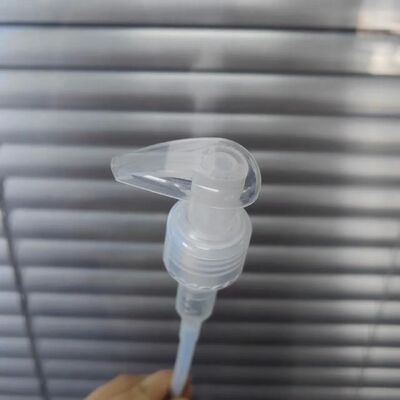 Pump Head 2cc Dispenser Lotion Pump 28/410 Shiny Silver Metalized
