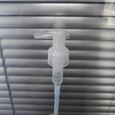 Pump Head 2cc Dispenser Lotion Pump 28/410 Shiny Silver Metalized