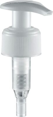 Left Right Lock Round Actuator Cosmetic Lotion Pump for Skincare Body Hand Hair Wash