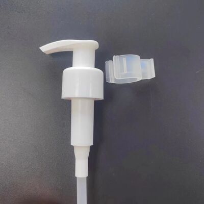 All Full Plastic Without Metal Spring Facial Cleanser Lotion Pump with Clip Lock