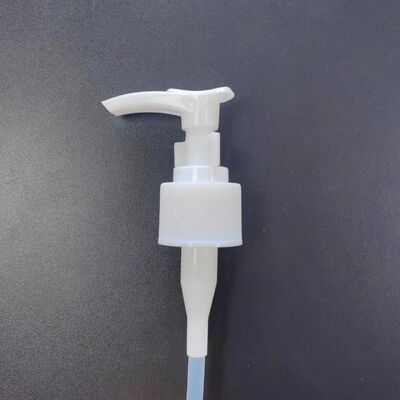Custom 24/410 Lotion Pump Clip Lock White Colour Plastic Lotion Dispenser Lotion Pumps for Shampoo Liquid Soap