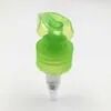Colorful PP Lotion Pump Dispenser Screw Cream Pump