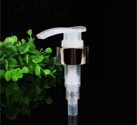Cosmetic Packaging Aluminium Plastic Gold Sprayer Pump Lotion Pump