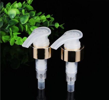 Cosmetic Packaging Aluminium Plastic Gold Sprayer Pump Lotion Pump