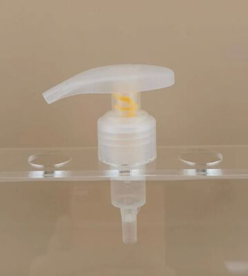 Clear Left-Right Lock Lotion Pump for Skincare