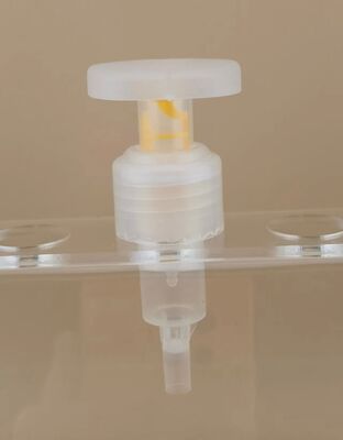Clear Left-Right Lock Lotion Pump for Skincare