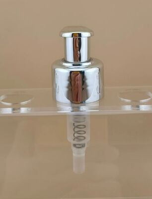 New Design Silvery Left-Right Lock Lotion Pump for Shampoo