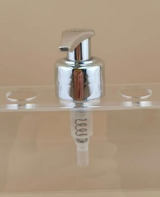 New Design Silvery Left-Right Lock Lotion Pump for Shampoo