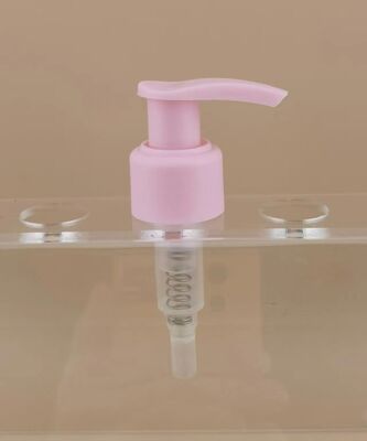 Pink Left-Right Lock Lotion Pump for Girls' Cosmetic