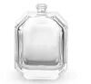 Glass Perfume Bottle 100ml Square Glass Bottle Clear Bottle with Sprayer