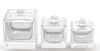 Square Perfume Glass Bottle Cosmetic 50ml Fragrance Bottle