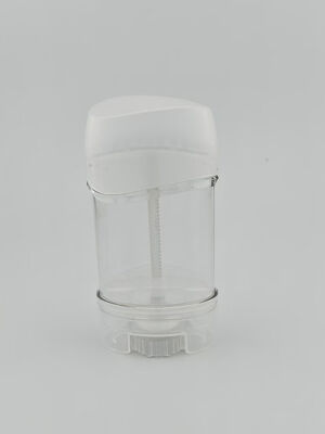 50ml Empty Gel Round Refillable Deodorant Stick Container Twist Tube Packaging