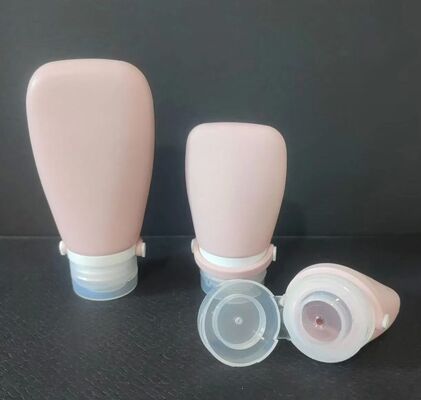 Refillable Squeeze Leakproof Empty Travel Size Bottle Silicone Lotion Cosmetic Shower Bottle Travel Tube