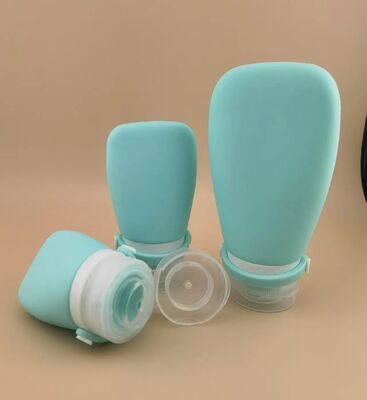 Refill Container Silicone Travel Bottles Set Leak Proof Silicone Travel Toiletries Bottle