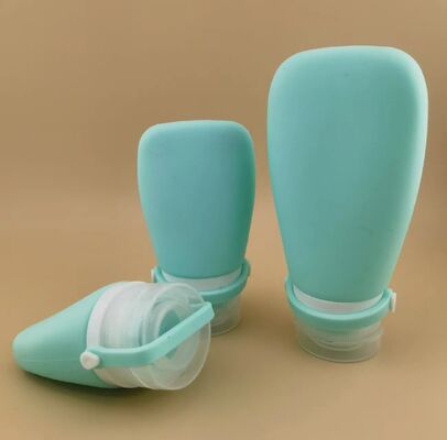 Refill Container Silicone Travel Bottles Set Leak Proof Silicone Travel Toiletries Bottle