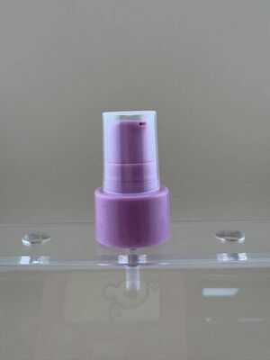Lotion Treatment Pump with Half Cap Purple Cosmetic Packaging 20/410 Cream Pump