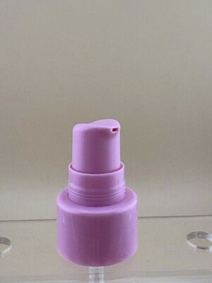 Cosmetic Pink Lotion Cream Treatment Pump 20/410 for Skincare Essential Oil Glass Bottle