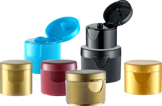 24/410 Two-Color Plastic Flip Top Cap for Bottle